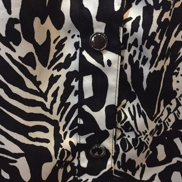 Cache button down blouse - Picture 2 of 3